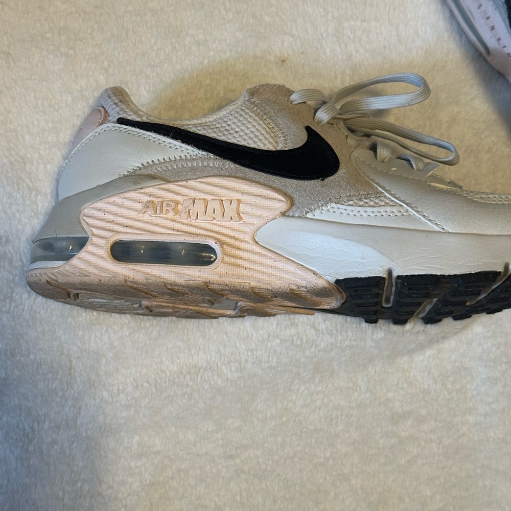 Nike Air Max Sneakers in White and Black